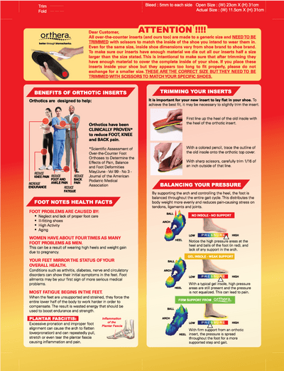 Orthera Performance Orthotics Orthera PRO SlimFit