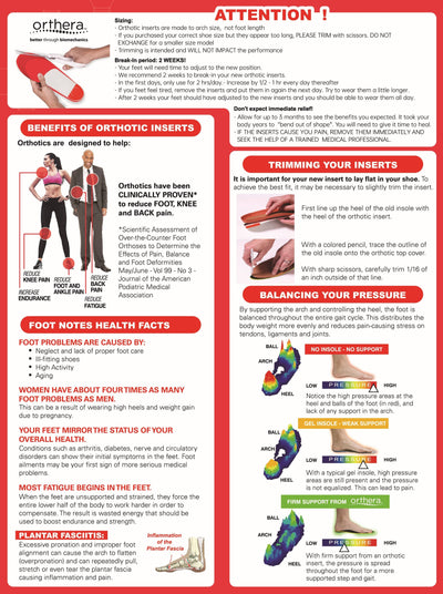 Orthera Performance Orthotics Orthera PRO Physio