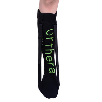 Orthera Accessories Night Splint Sock, dual, black Soft Night Splint Sock (dual strap)
